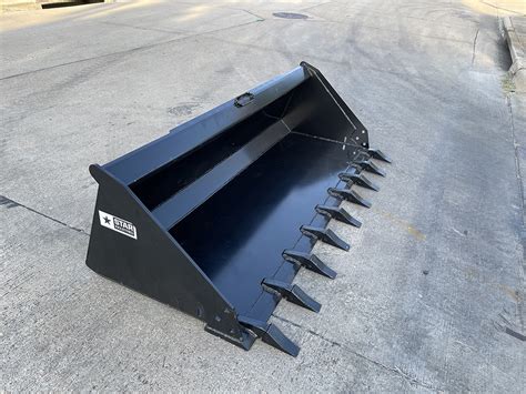 high lift skid steer bucket|80 inch skid steer bucket.